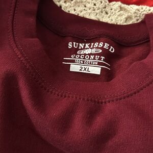 Sunkissed Coconut | Tops | Sunkissed Coconut Logo Sweatshirt | Poshmark